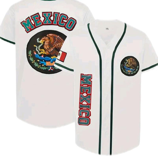 Unisex Adult Mexico Baseball Jersey