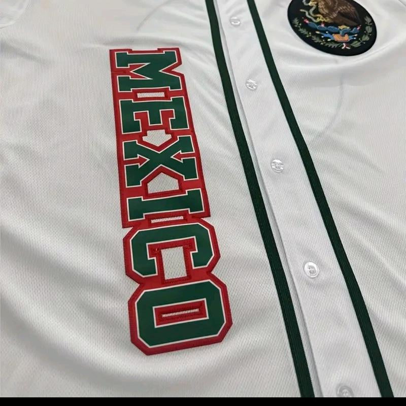 Unisex Adult Mexico Baseball Jersey