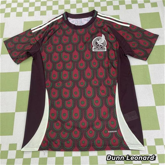 2024 America'S Cup Mexico Home Classic Comfort Short Sleeve Football Jersey