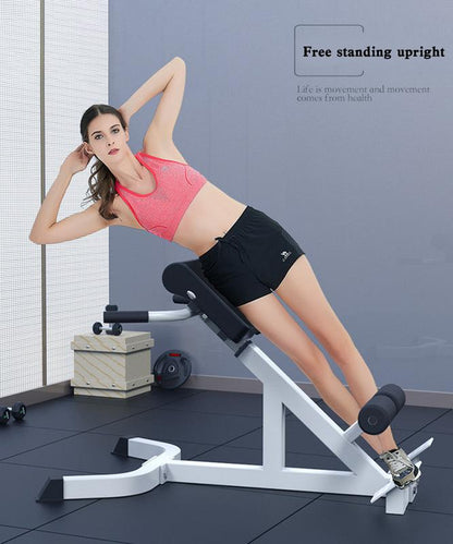 Adjustable Roman Chair Back Extension Exercise Bench Back Training Supine Board