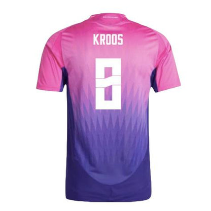 Euro 24/25 Germany Home&Away /#8 Kroos/#17 Wirtz/#19 Sane/Short Sleeve Breathable Loose Jersey